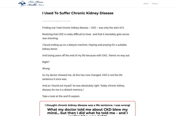 Chronic Kidney Disease Solution