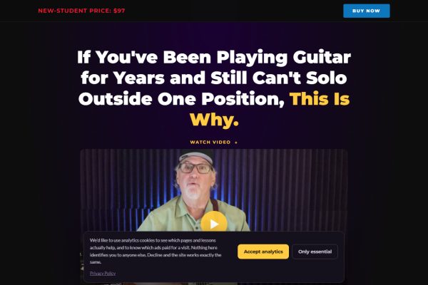 Minor Pentatonic Guitar Course